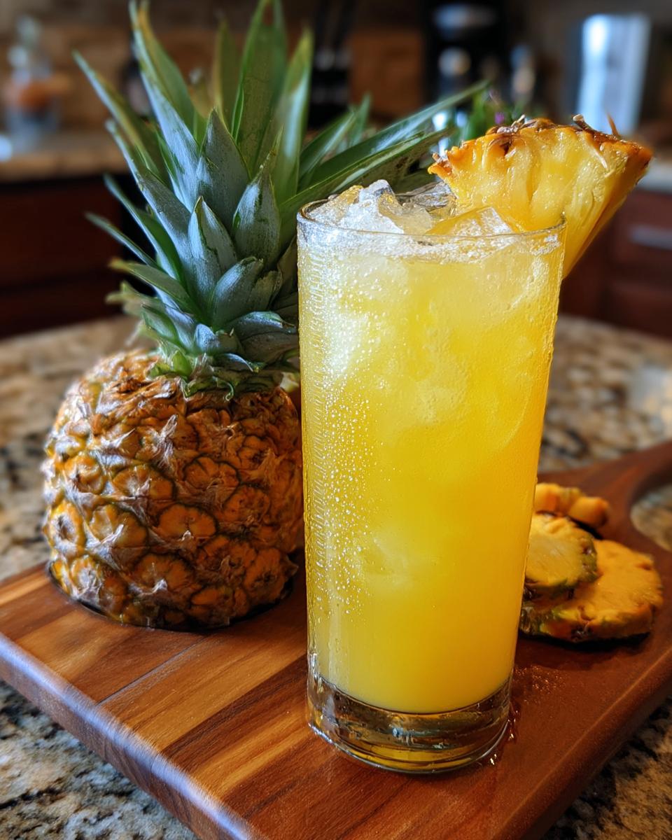 Tropical Holiday Coconut Pineapple Breeze - detail 2