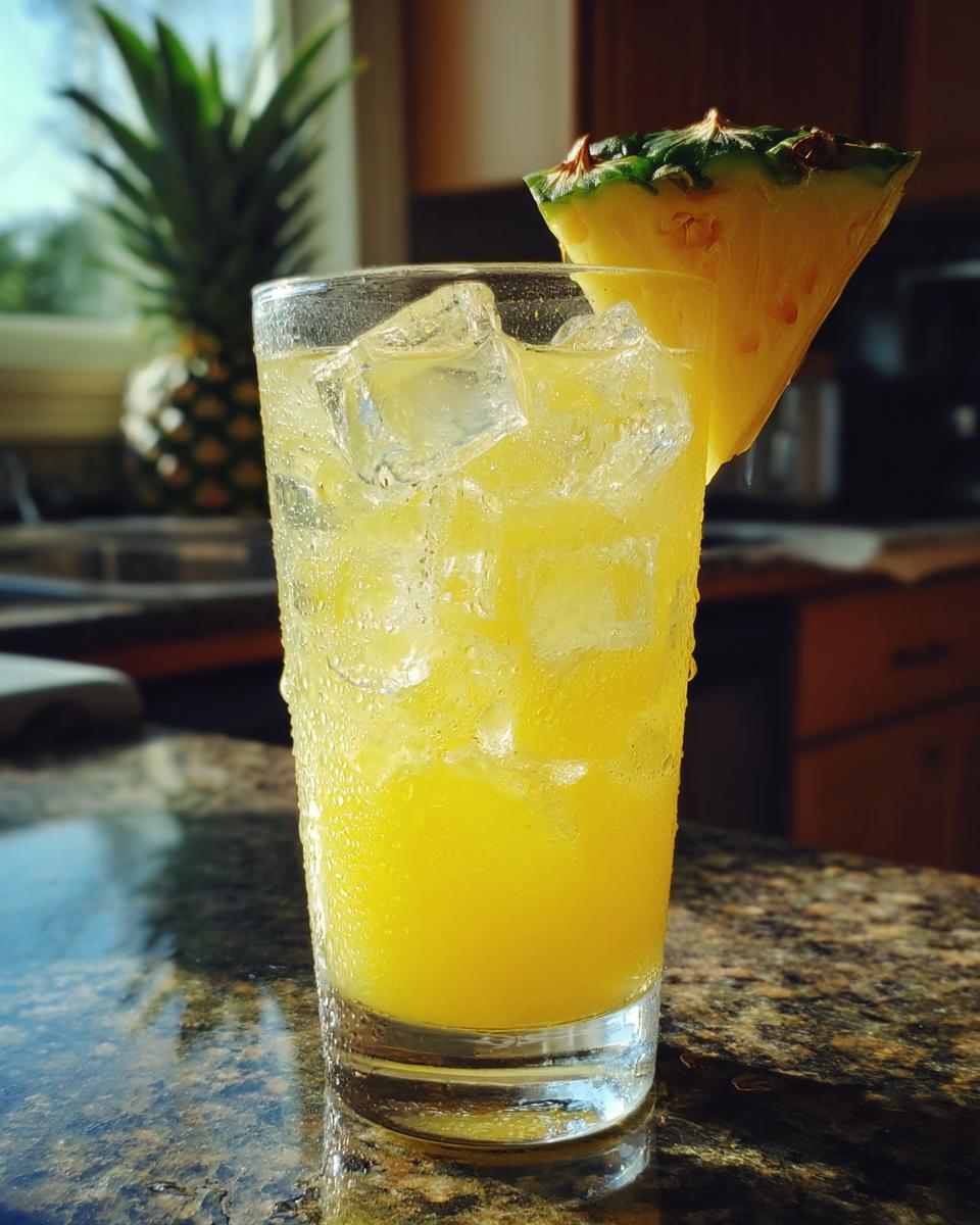 Tropical Pineapple Cooler – Beach Day Drink - detail 1