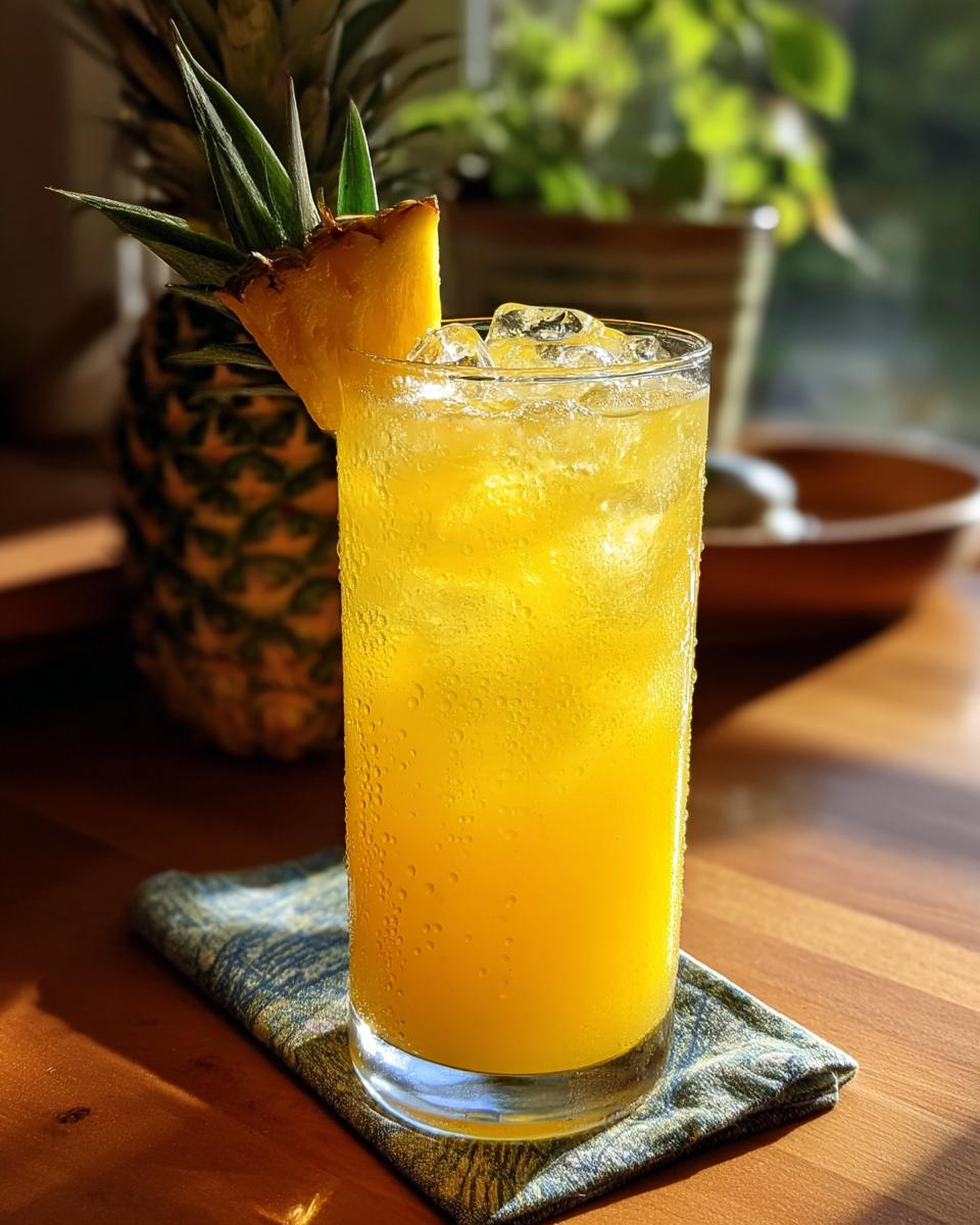 Tropical Pineapple Cooler – Beach Day Drink - detail 2