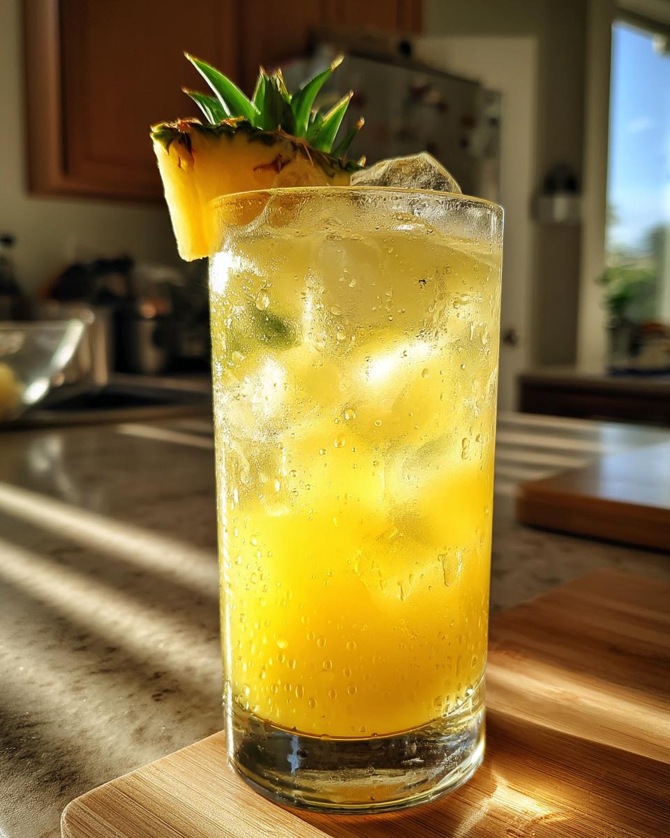 Tropical Pineapple Cooler – Beach Day Drink - detail 3