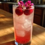 Valentine’s Day Cherry Rose Iced Tea