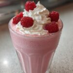 Valentine’s Day Raspberry Vanilla Cream Shake