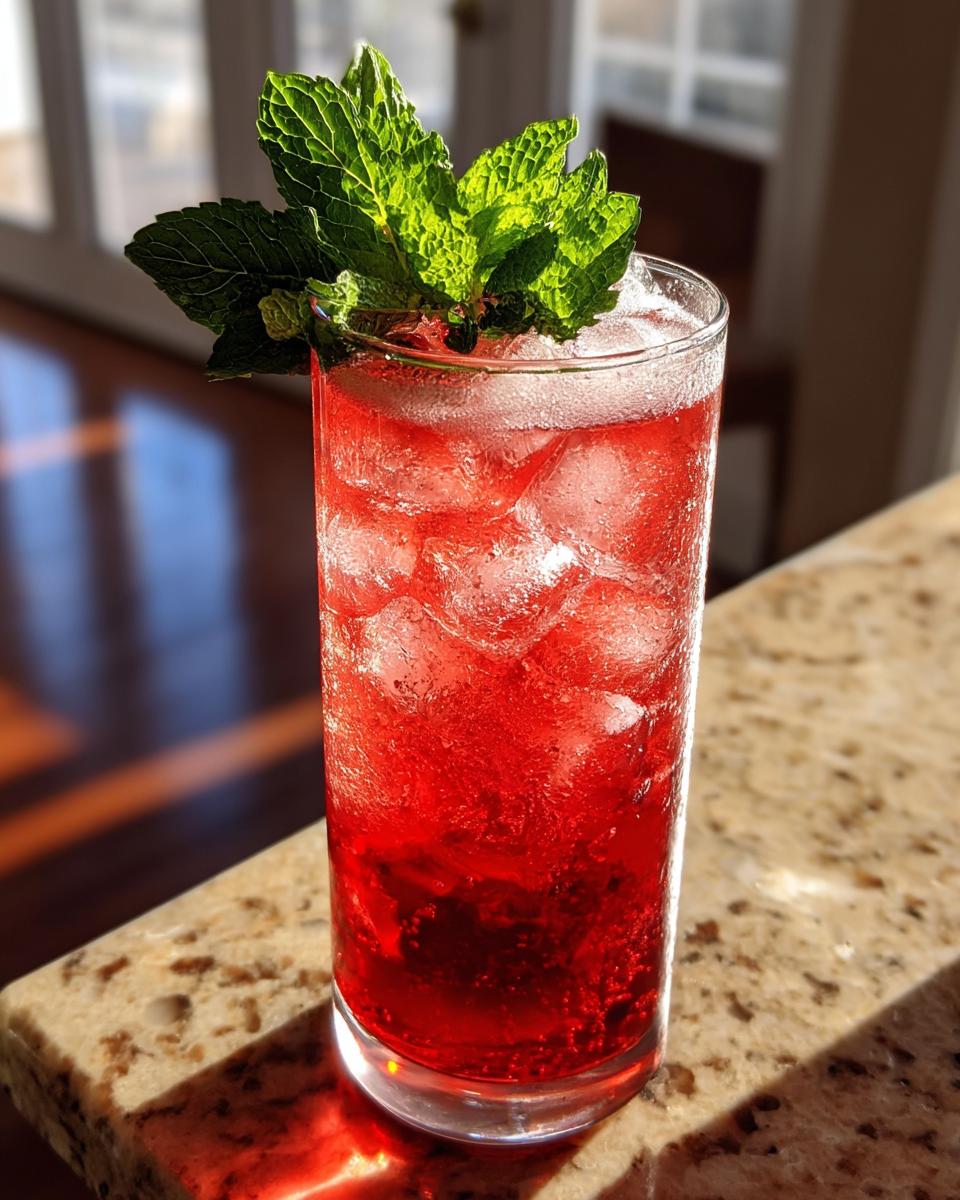 Valentine’s Day Sparkling Raspberry Lemonade - detail 1