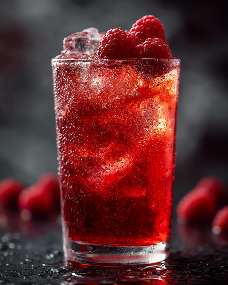 Valentine’s Day Velvet Cooler Mocktail - detail 1