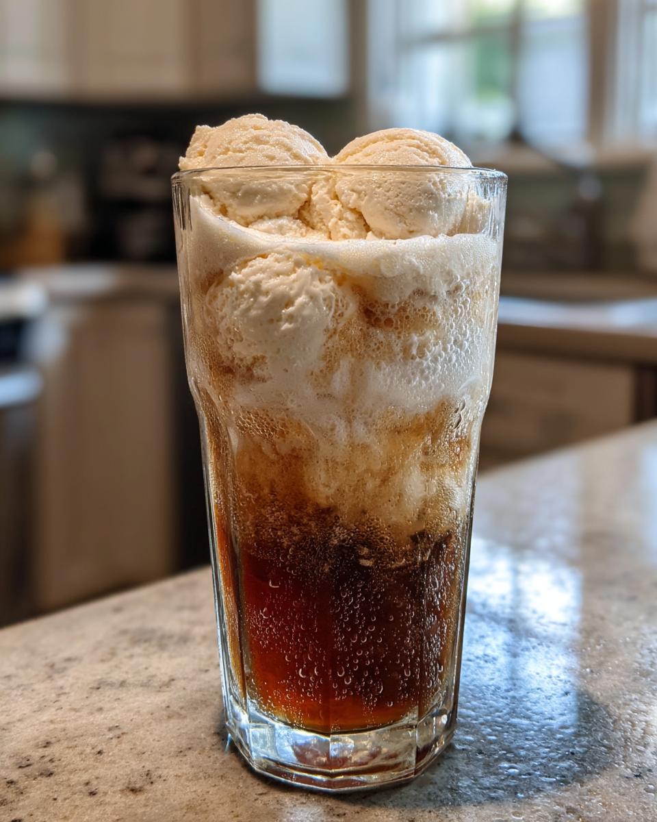 Vanilla Root Beer Float – National Ice Cream Month - detail 2
