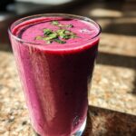 Velvet Berry Basil Smoothie