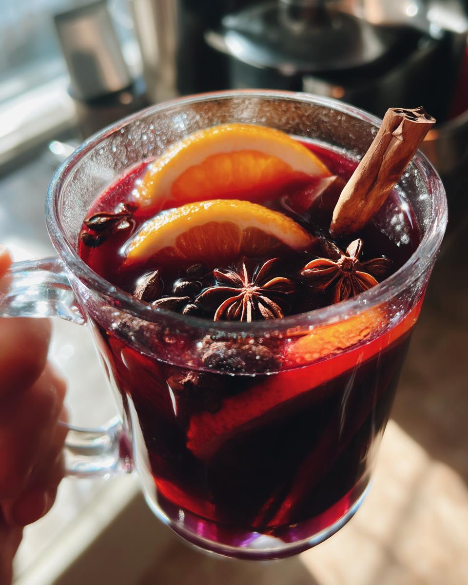 Warm Spiced Wine Hot Cocktail - detail 2