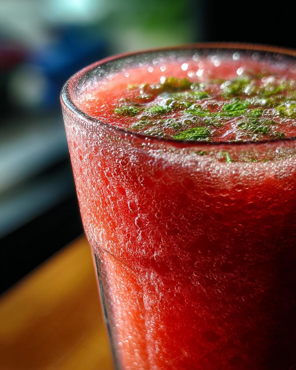 Watermelon Mint Smoothie - detail 1