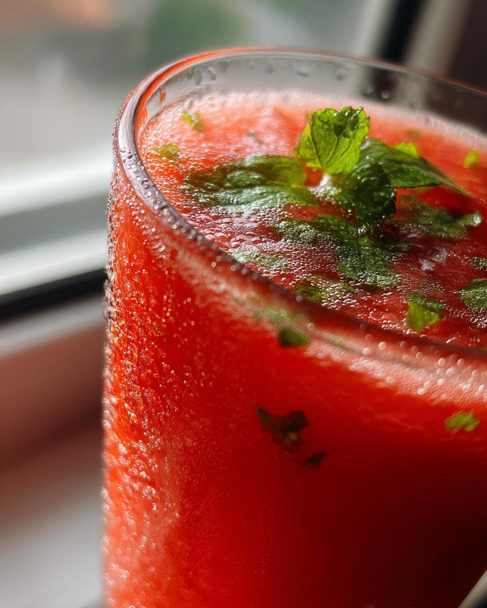 Watermelon Mint Smoothie - detail 2