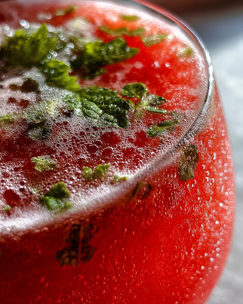 Watermelon Mint Smoothie - detail 3