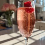 Wedding Blush Fizz with Rosé Prosecco and Elderflower