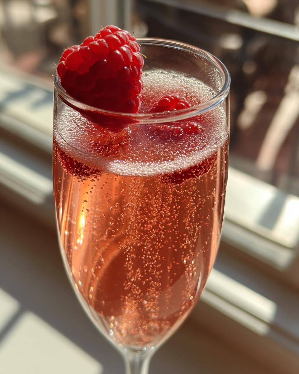Wedding Blush Fizz with Rosé Prosecco and Elderflower - detail 2