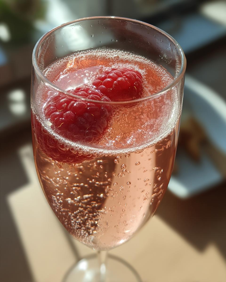 Wedding Blush Fizz with Rosé Prosecco and Elderflower - detail 3