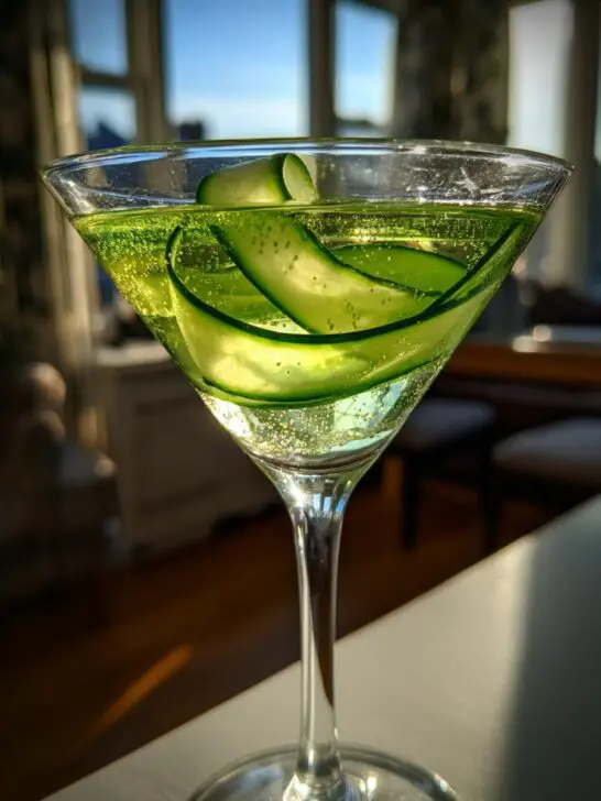 Zero-Proof Martini Mocktail