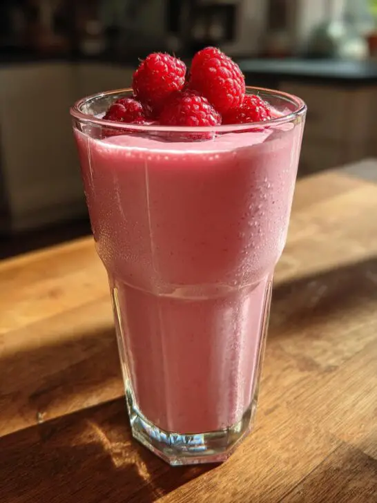 4th of July Raspberry Lassi Recipe