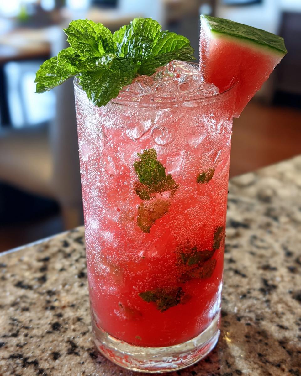 4th of July Watermelon Mojito Recipe - detail 1