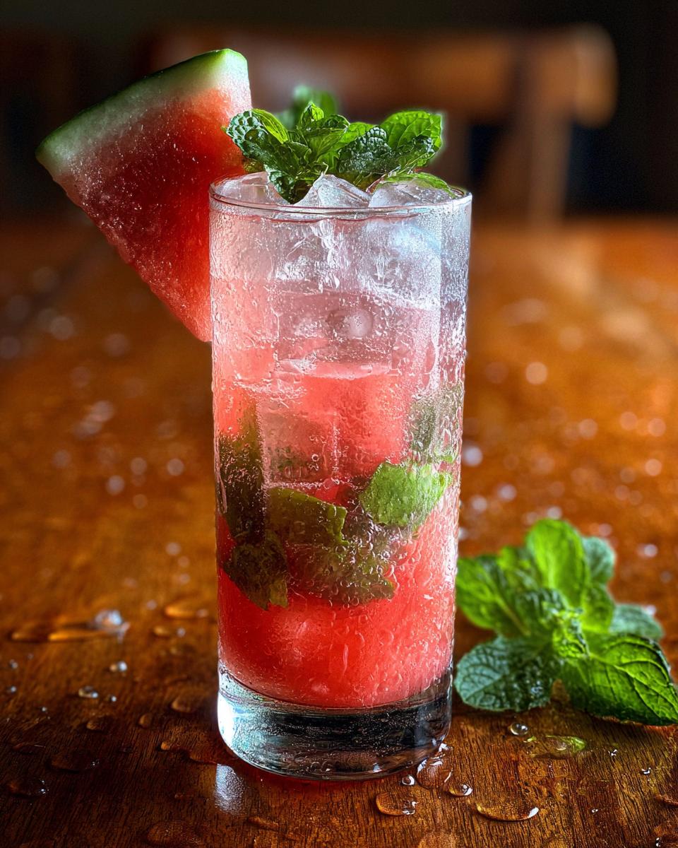 4th of July Watermelon Mojito Recipe - detail 2