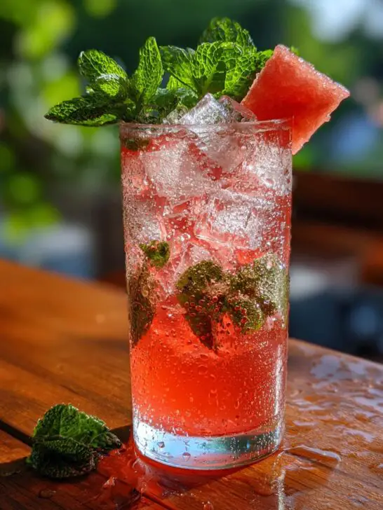 4th of July Watermelon Mojito Recipe
