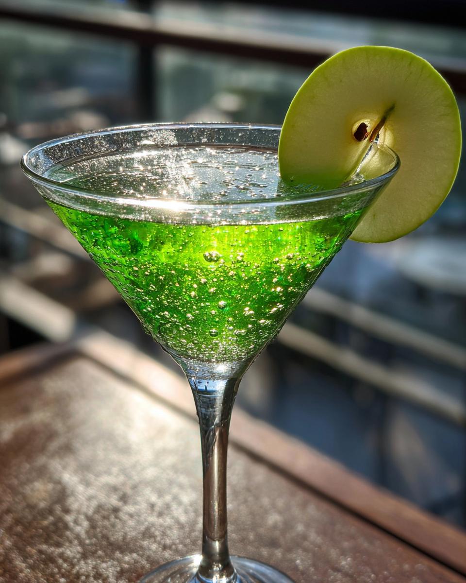 Appletini Cocktail Recipe – Quick Classic - detail 1