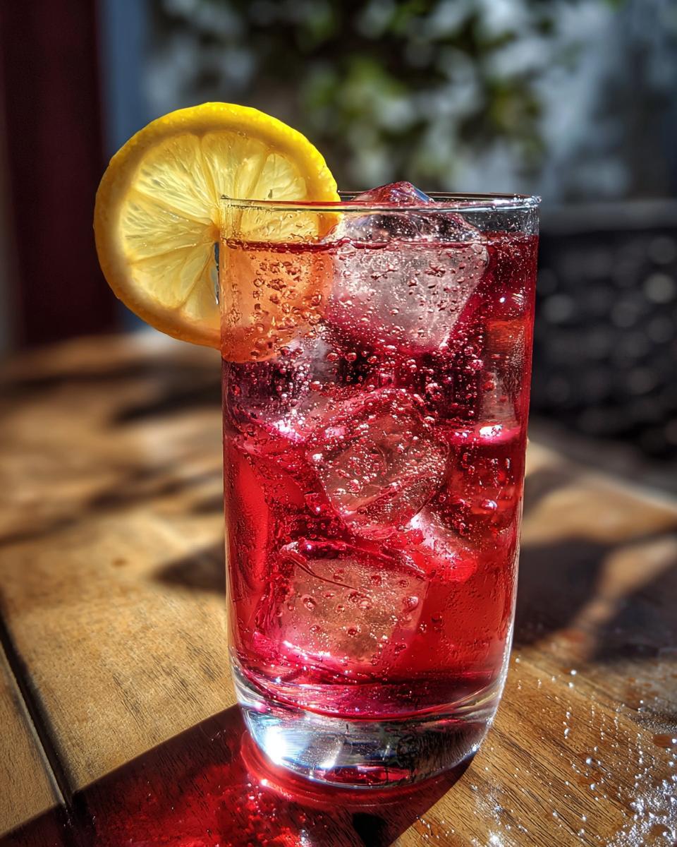 Berry Hibiscus Iced Tea - detail 1