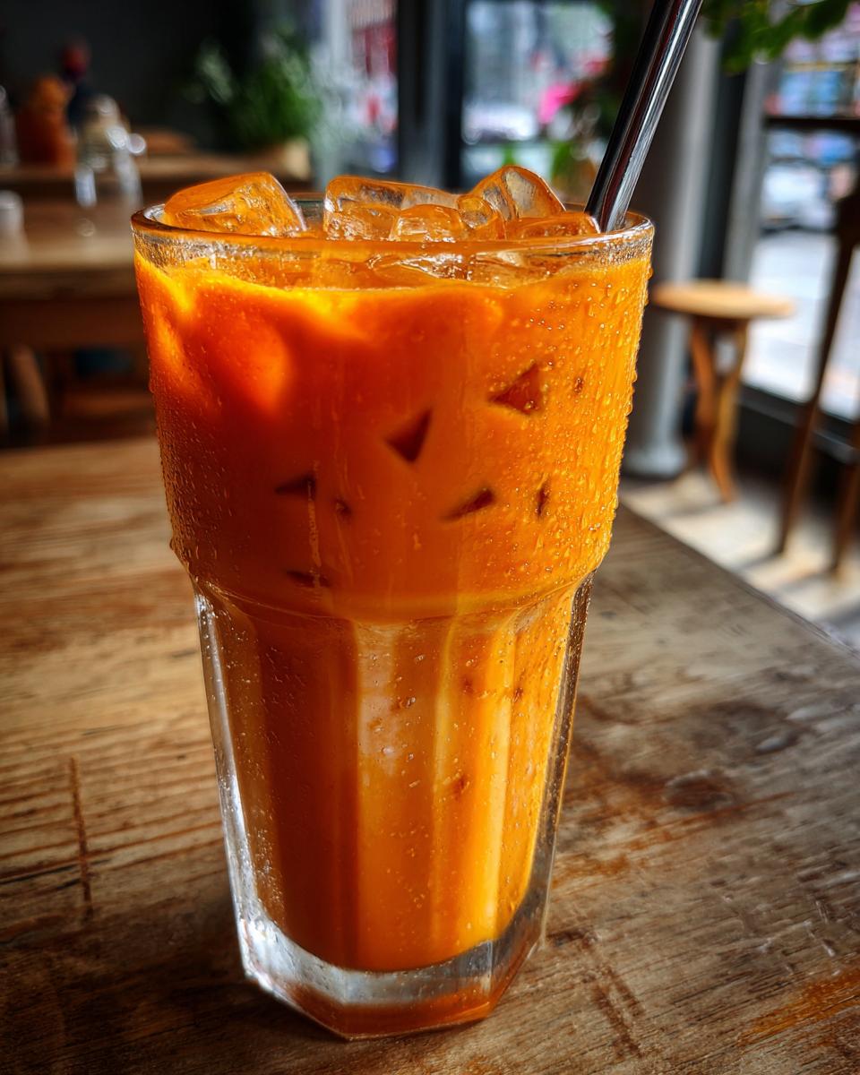 Chilled Thai Iced Tea (No Alcohol) - detail 1