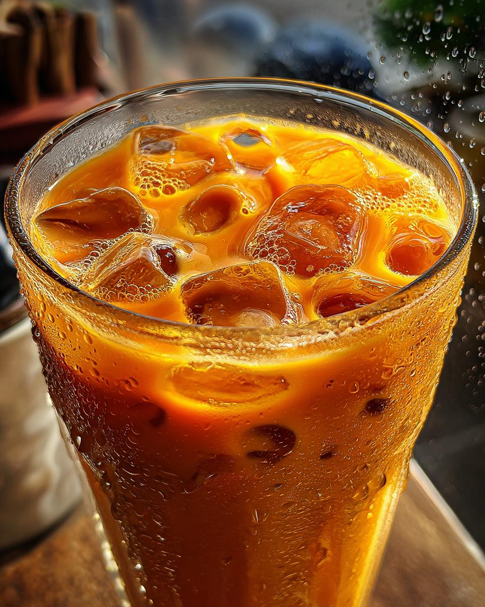 Chilled Thai Iced Tea (No Alcohol) - detail 2