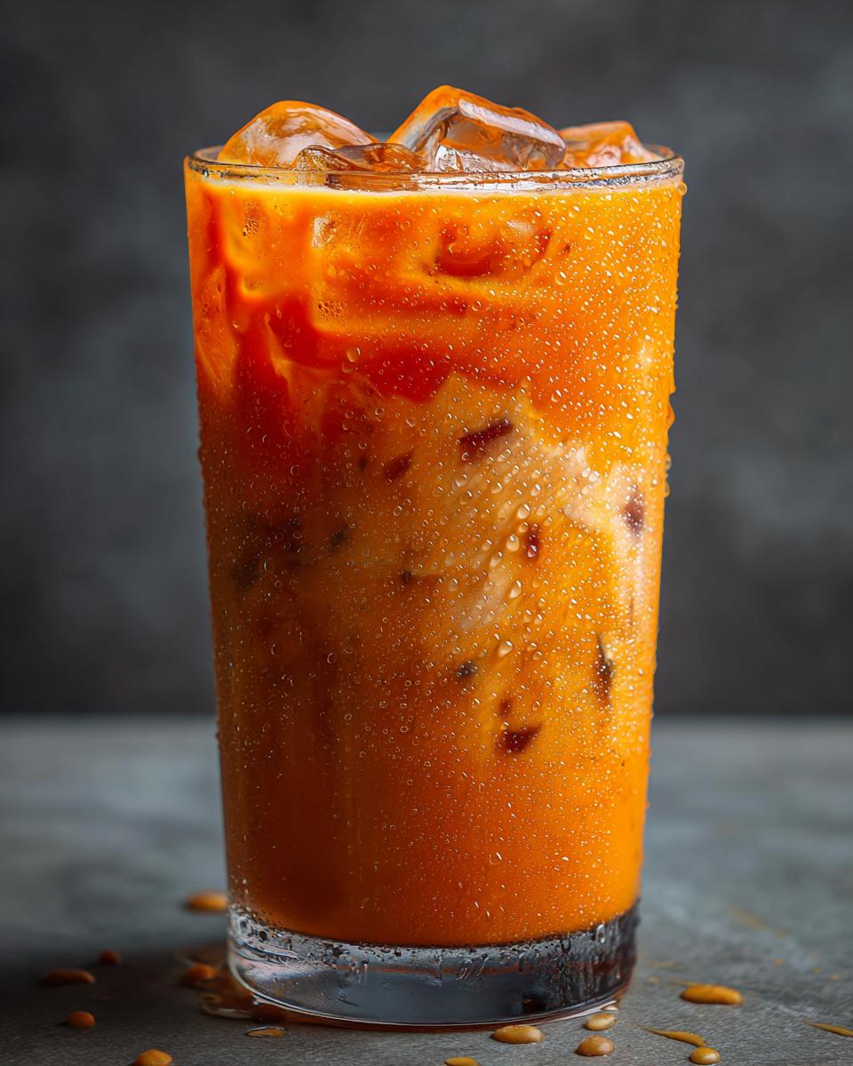 Chilled Thai Iced Tea (No Alcohol) - detail 3