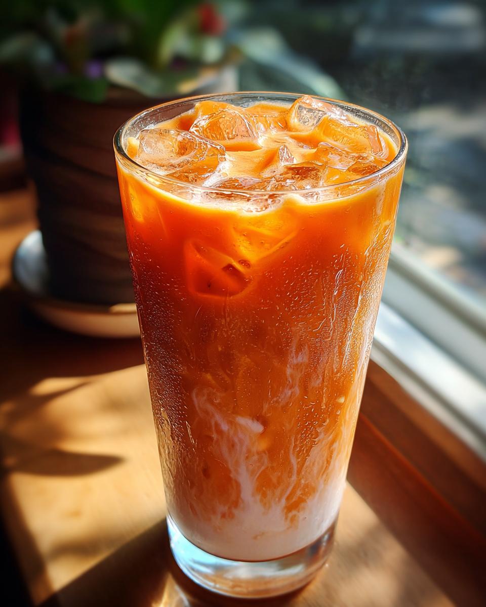 Chilled Thai Iced Tea (No Alcohol) - detail 4