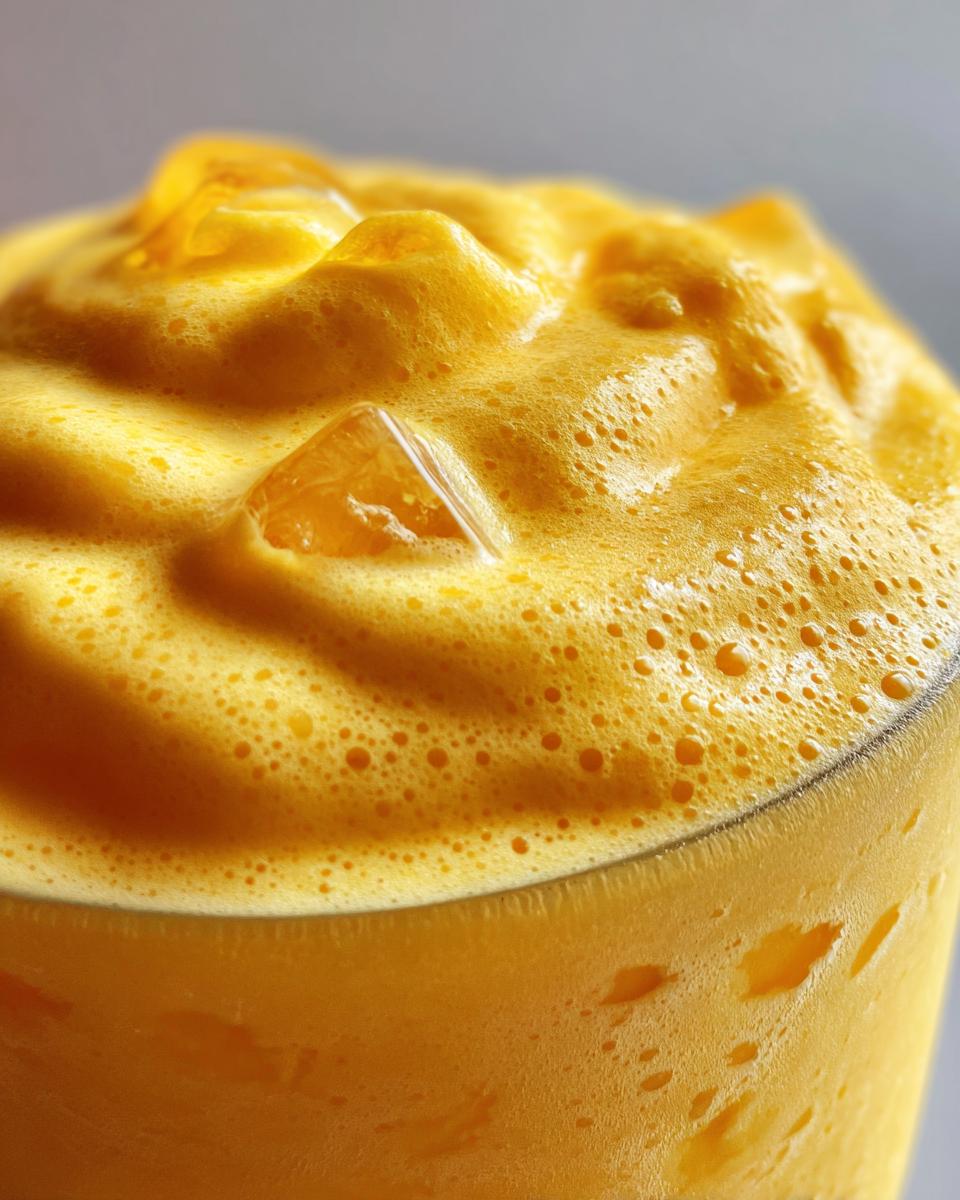 Creamy Mango Lassi - detail 2