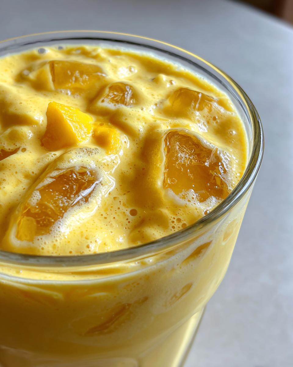 Creamy Mango Lassi - detail 3