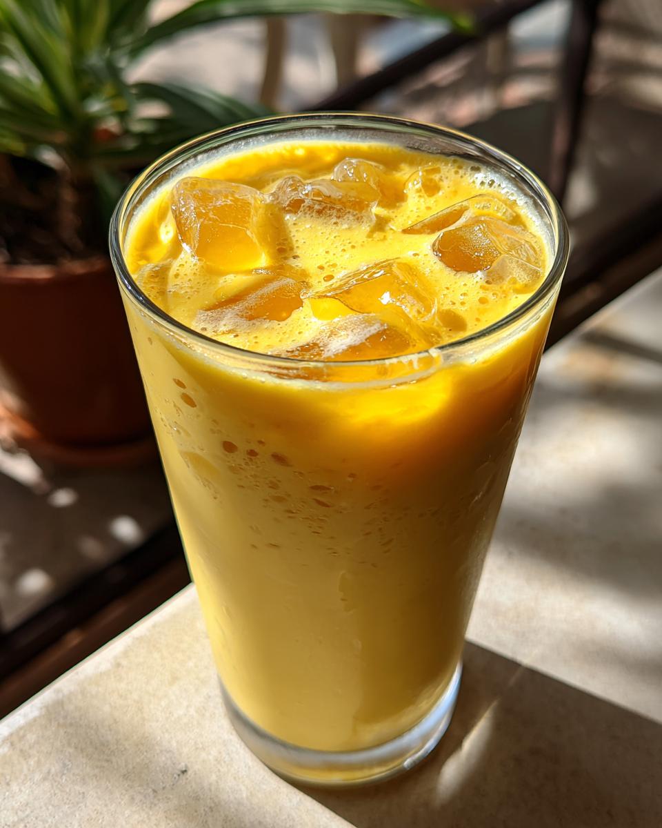 Creamy Mango Lassi - detail 4
