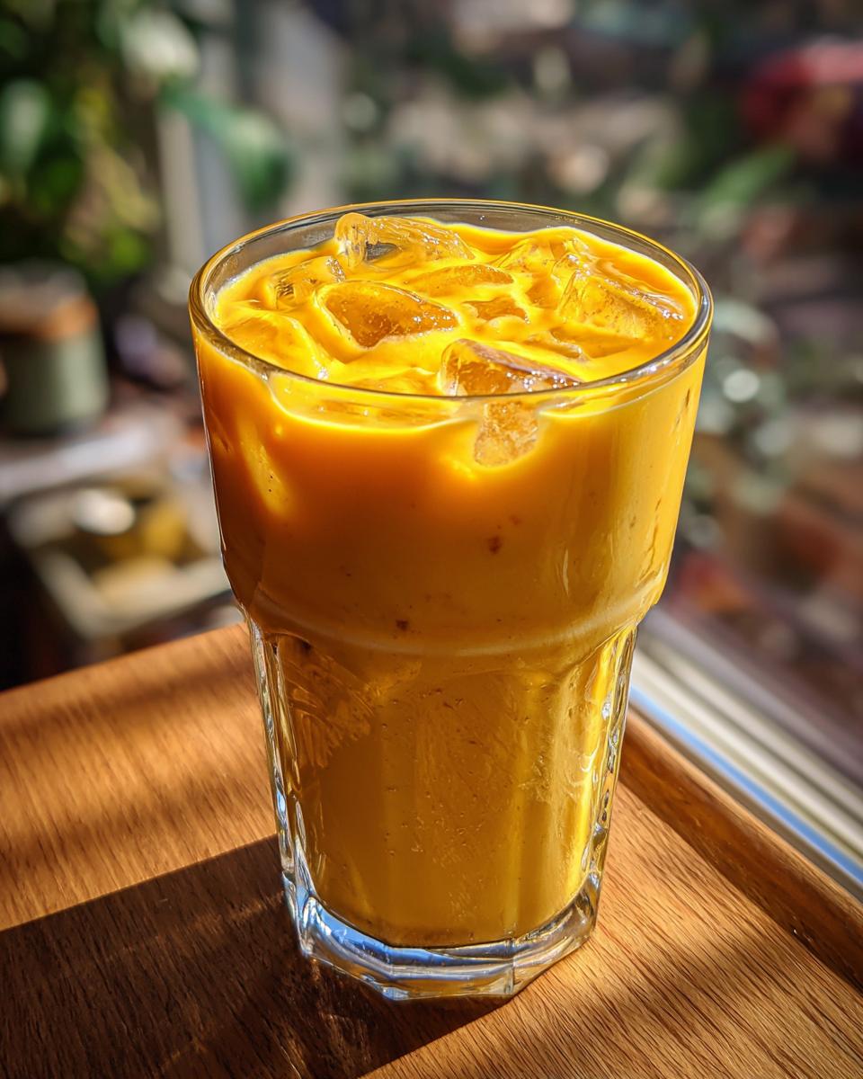 Creamy Mango Lassi - detail 5