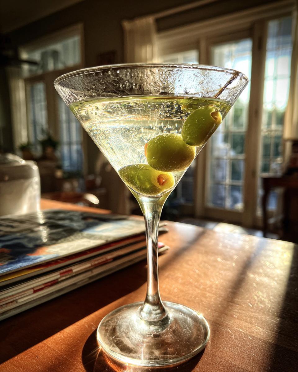 Dirty Vodka Martini – Classic Recipe - detail 2