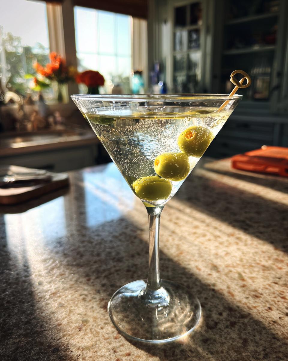 Dirty Vodka Martini – Classic Recipe - detail 3