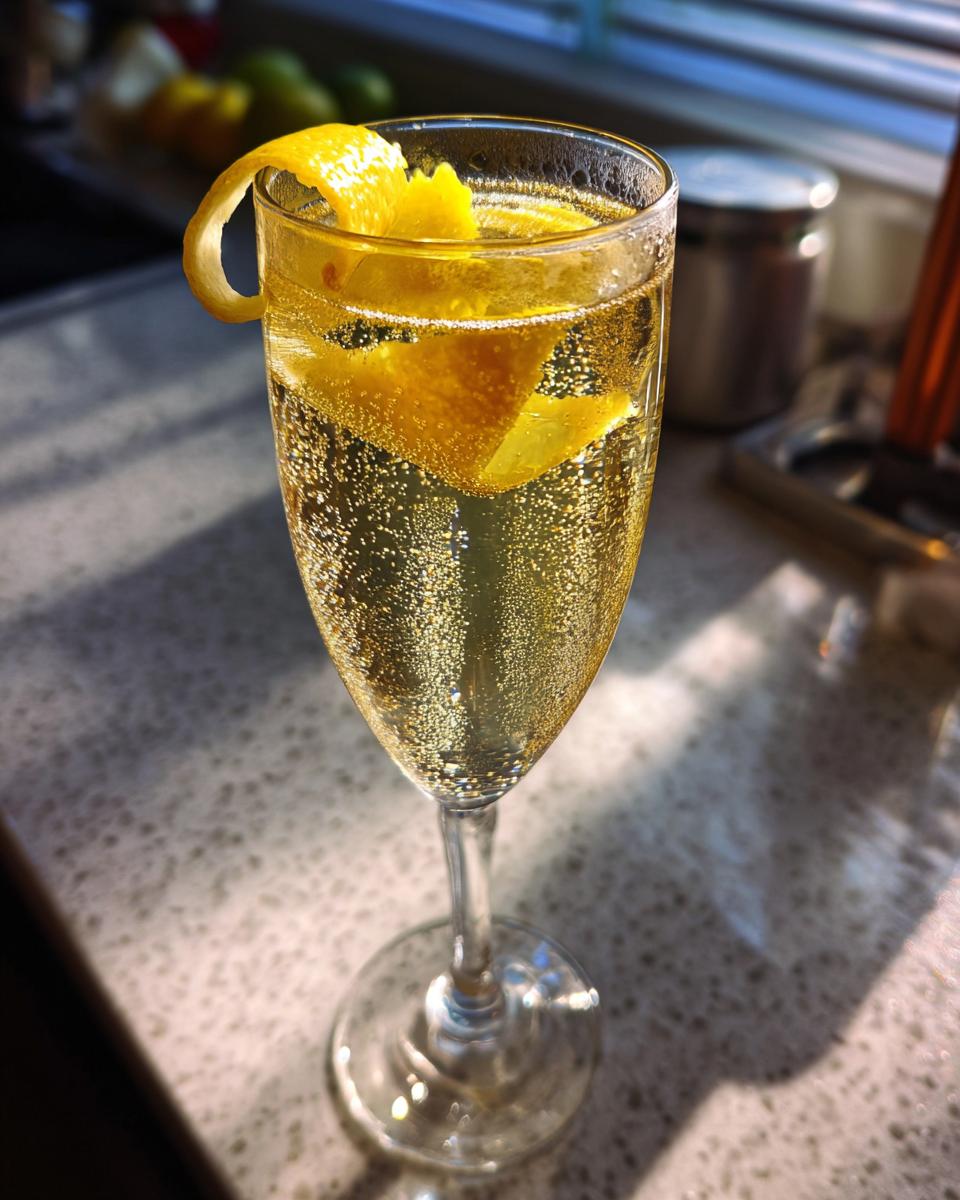 French 75 Cocktail Recipe – Easy Classic - detail 1