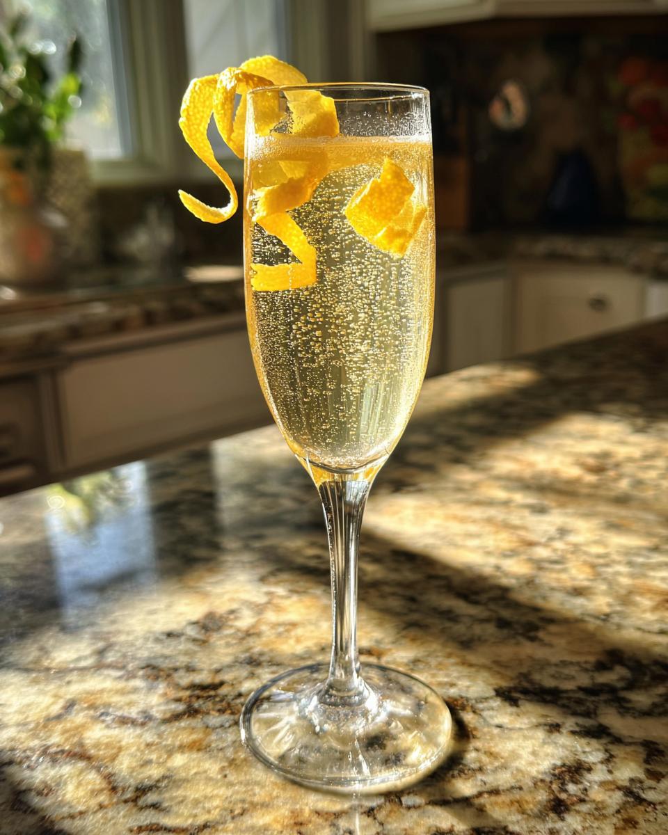 French 75 Cocktail Recipe – Easy Classic - detail 2