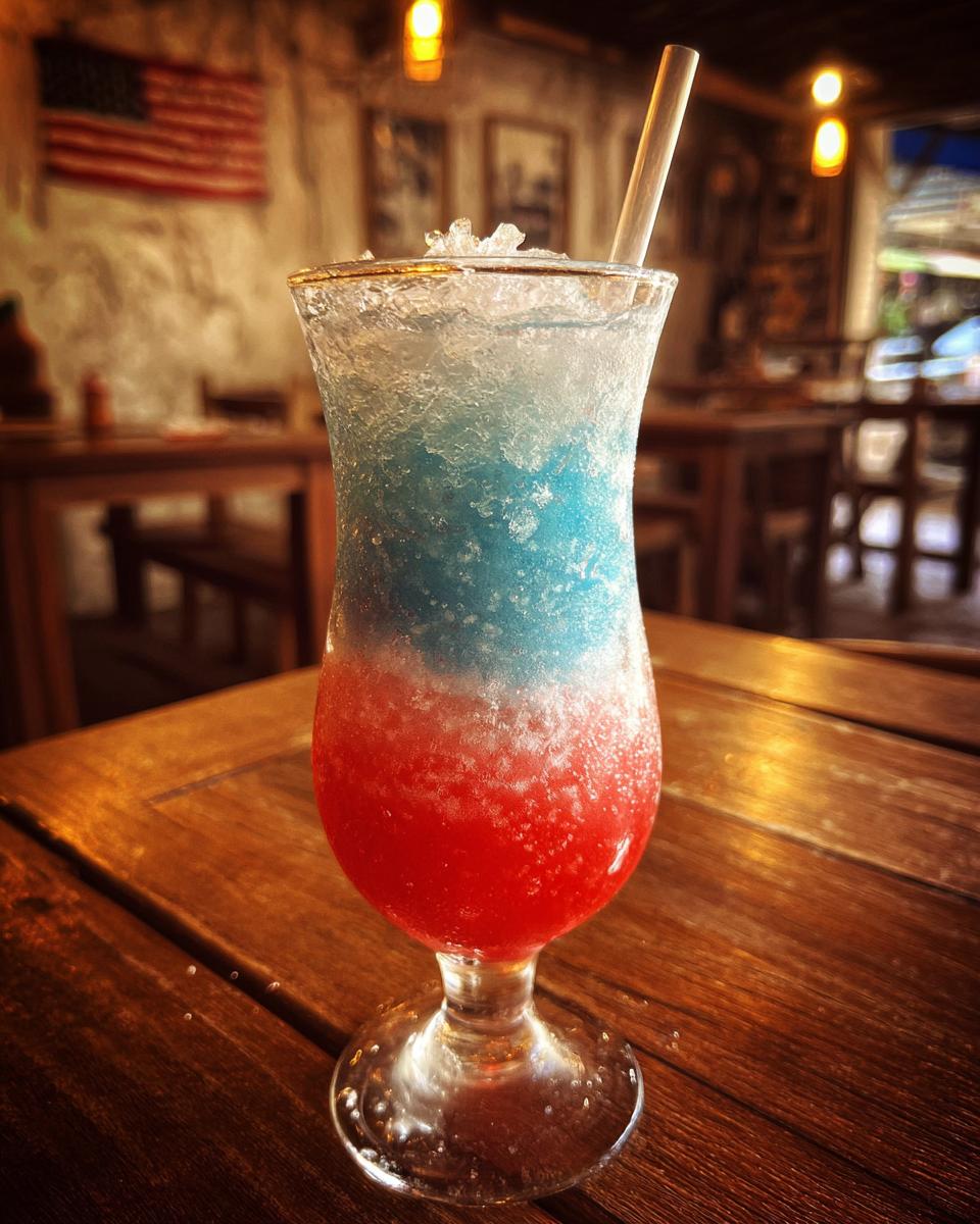 Frozen Red, White & Blue Slushie Recipe - detail 1