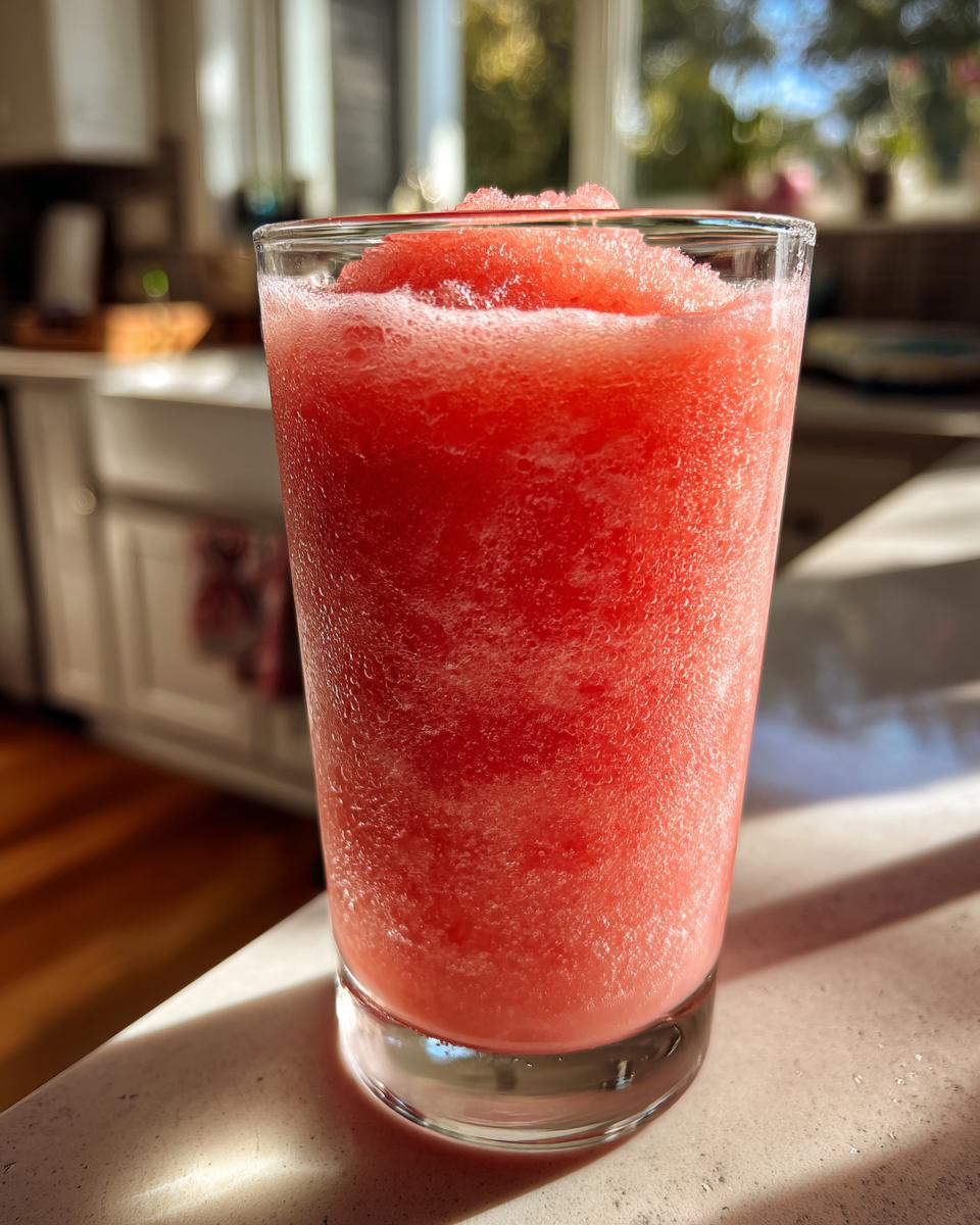 Frozen Watermelon Slush - detail 3