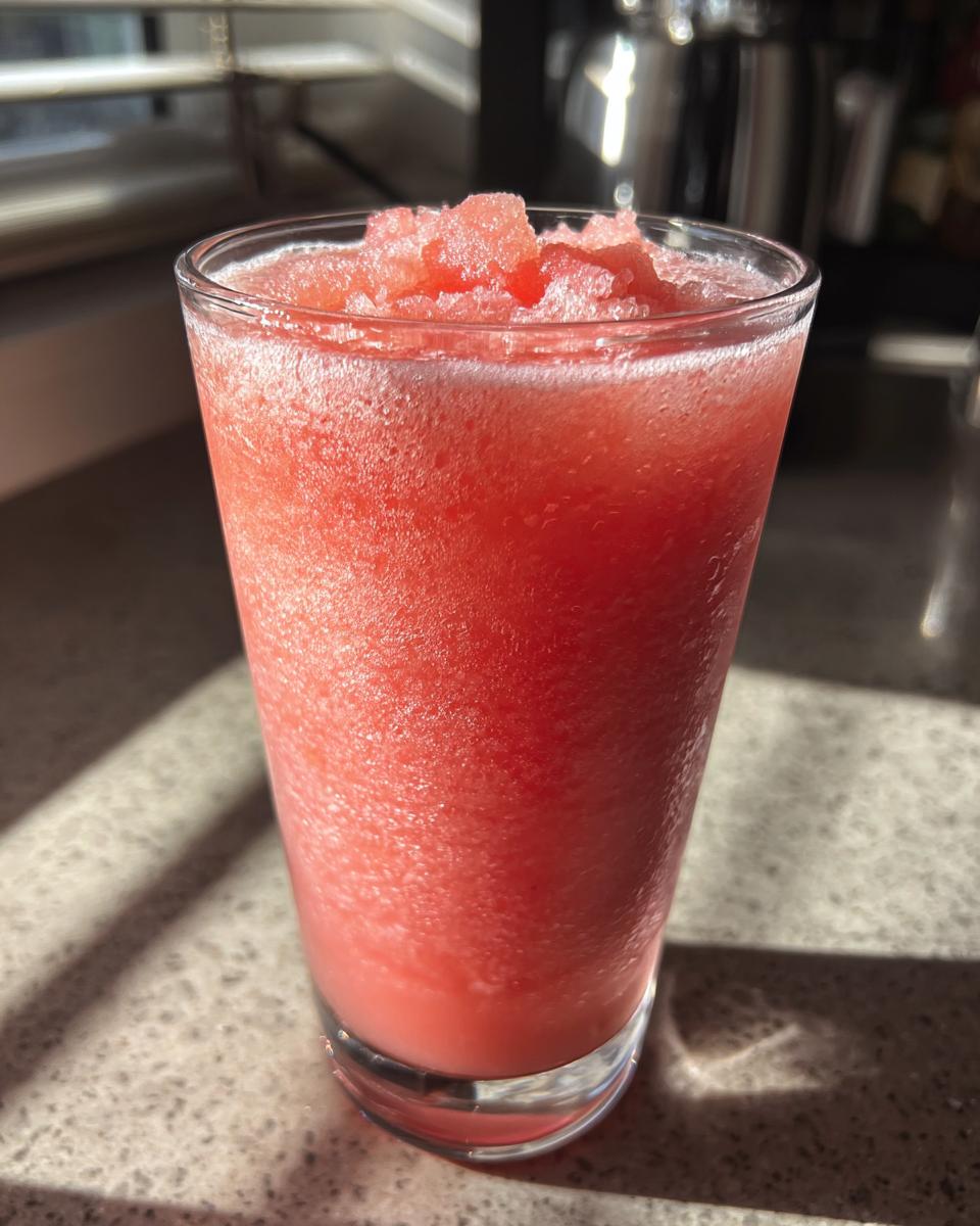 Frozen Watermelon Slush - detail 4