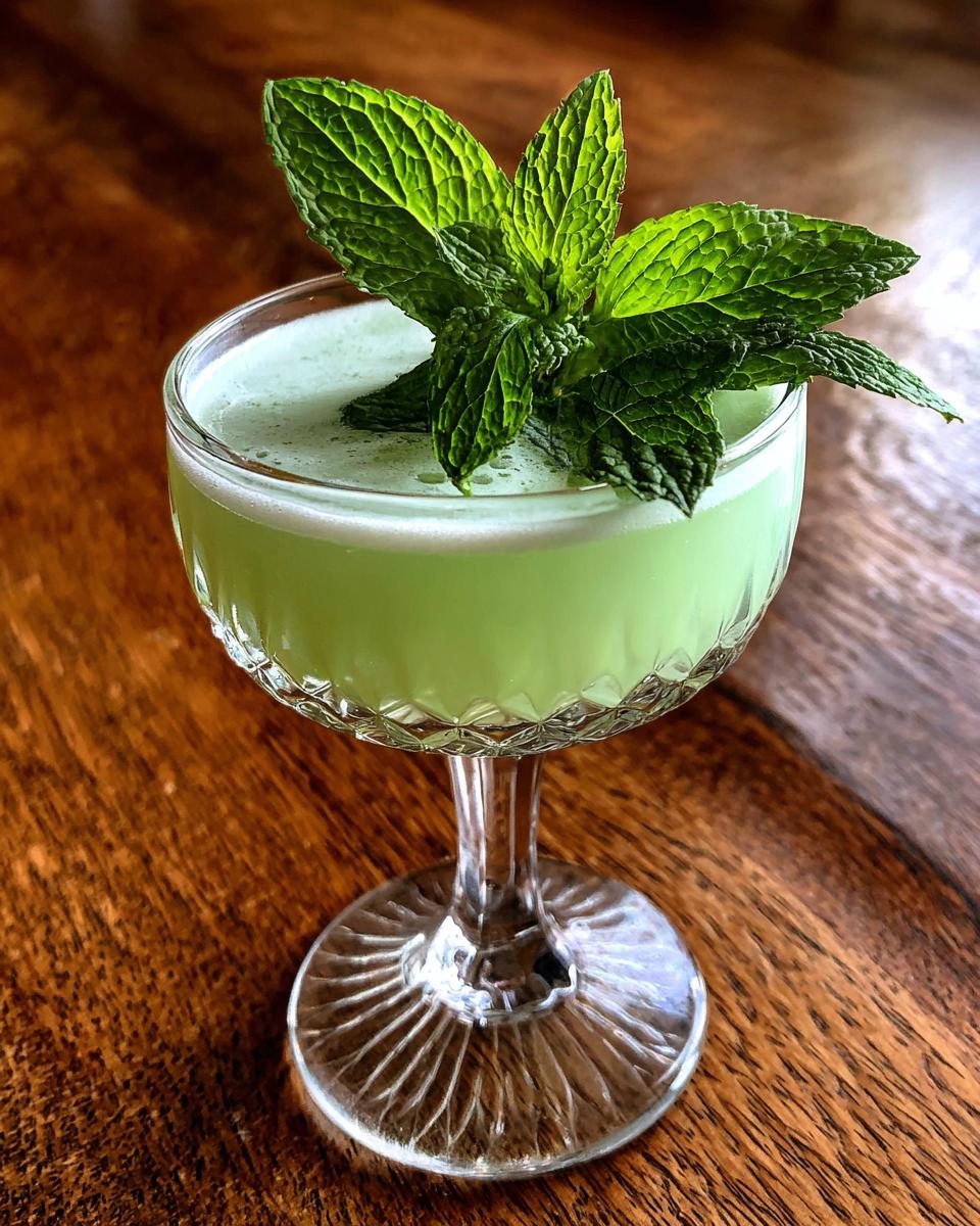 Grasshopper Cocktail Recipe – Easy Classic - detail 1