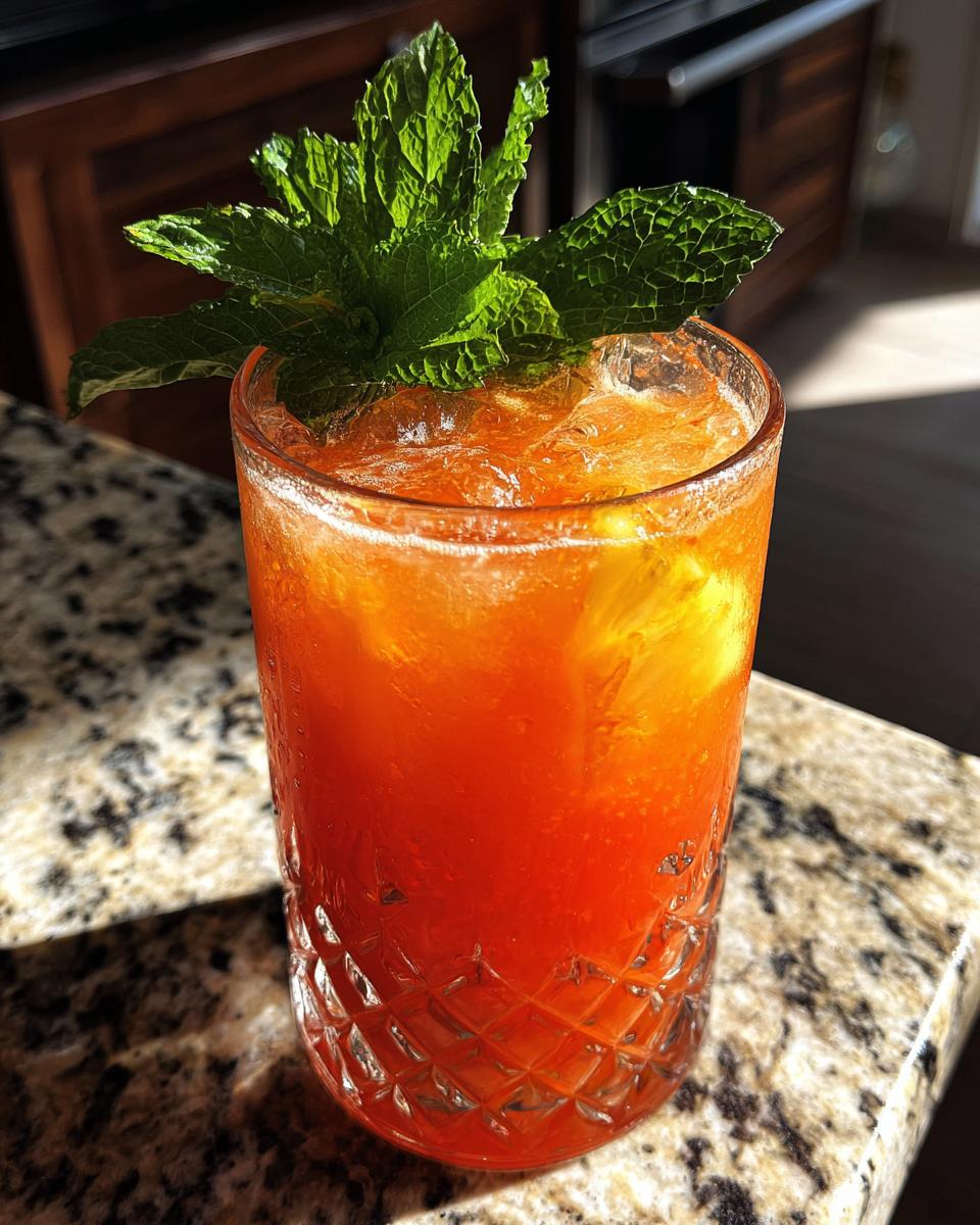 Grilled Pineapple Rum Punch Recipe - detail 1