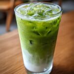 Homemade Iced Matcha Latte