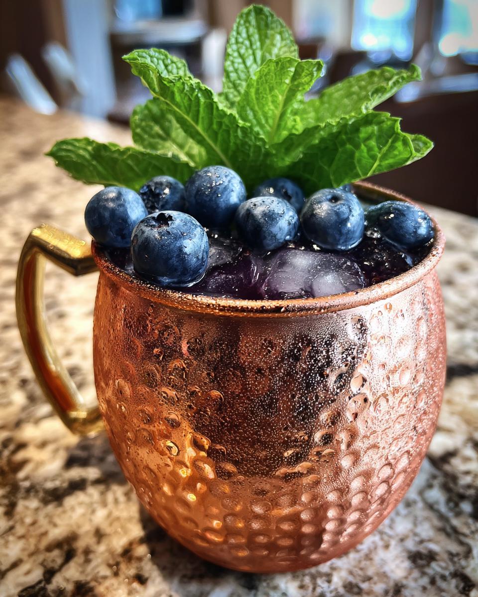 Independence Day Blueberry Moscow Mule Recipe - detail 4