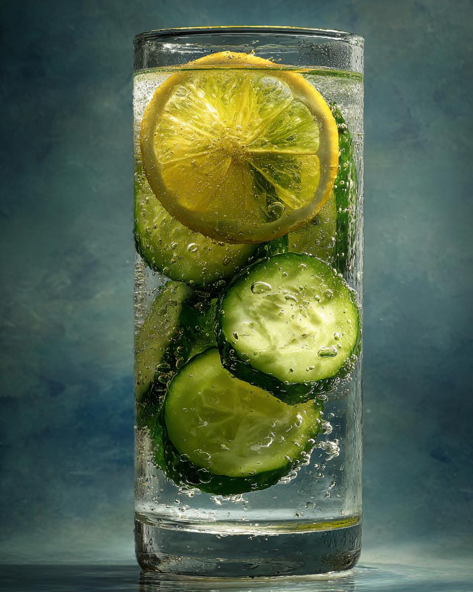 Lemon Cucumber Detox Water - detail 1
