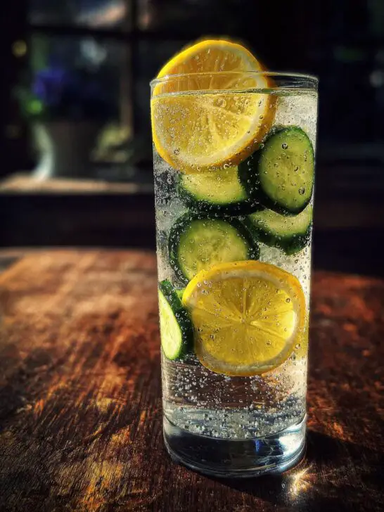 Lemon Cucumber Detox Water