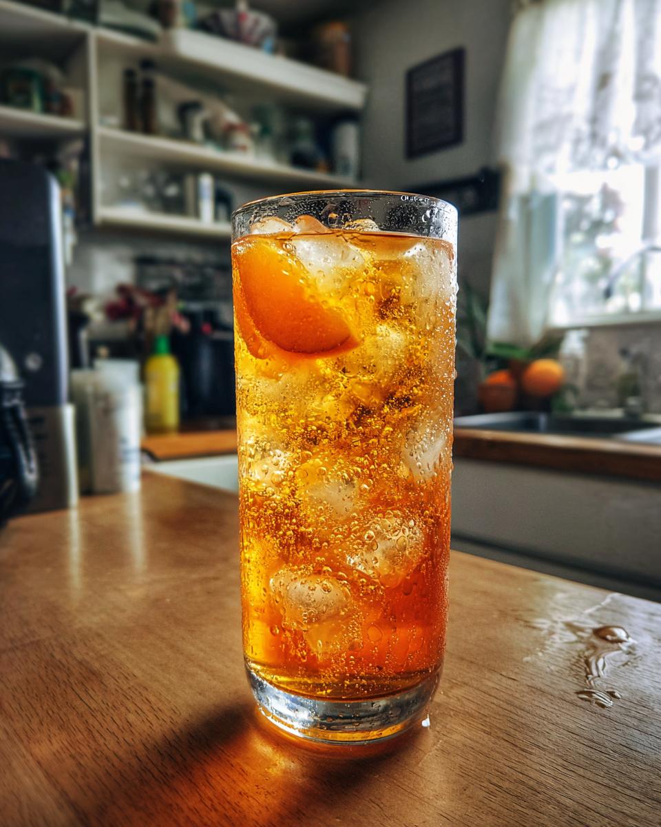 Peach Iced Green Tea - detail 2