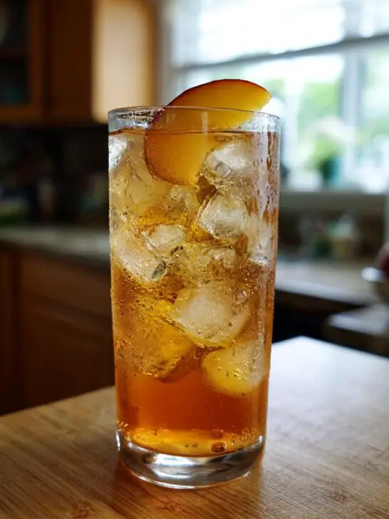 Peach Iced Green Tea