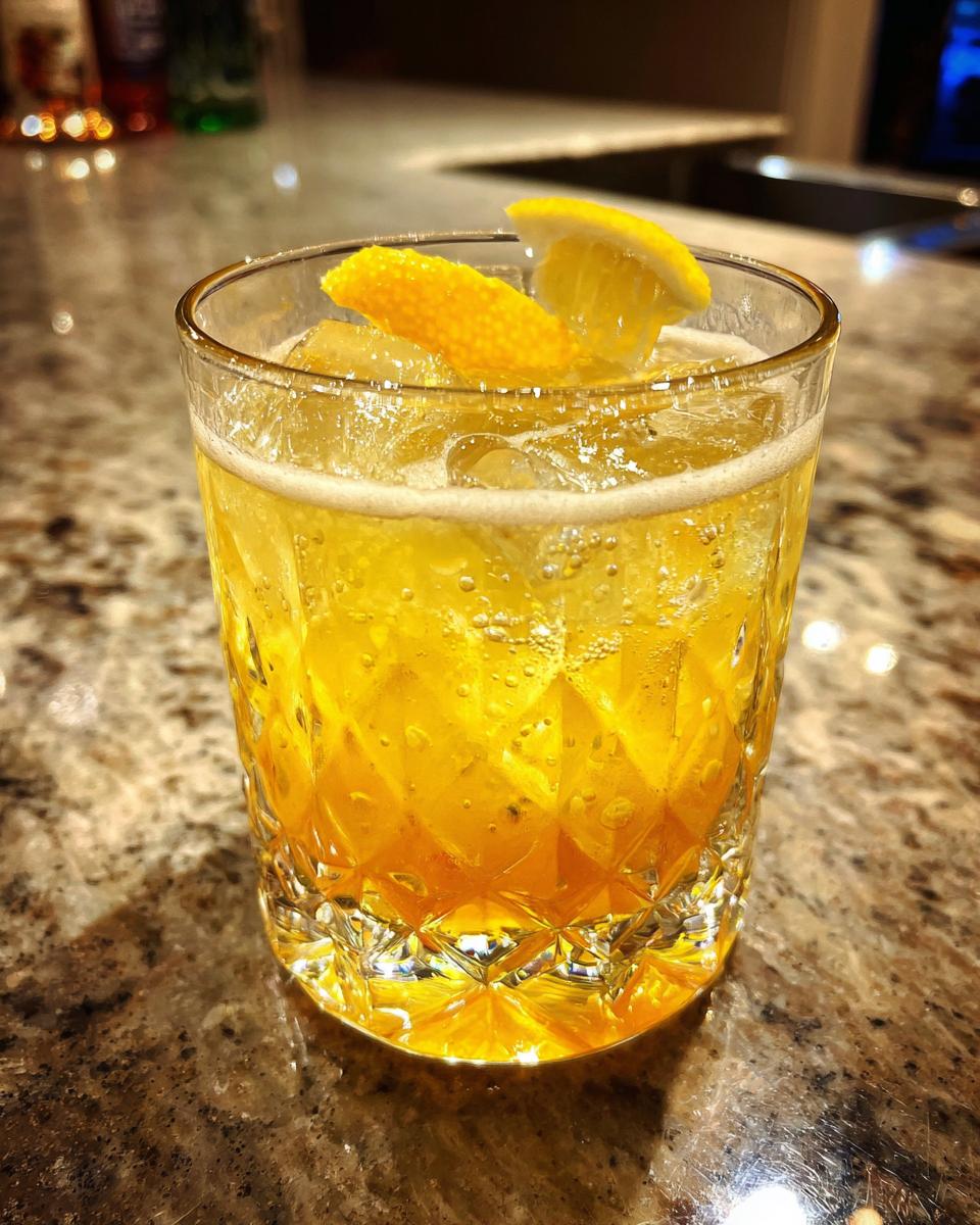 Penicillin Cocktail Recipe – Easy Classic - detail 3