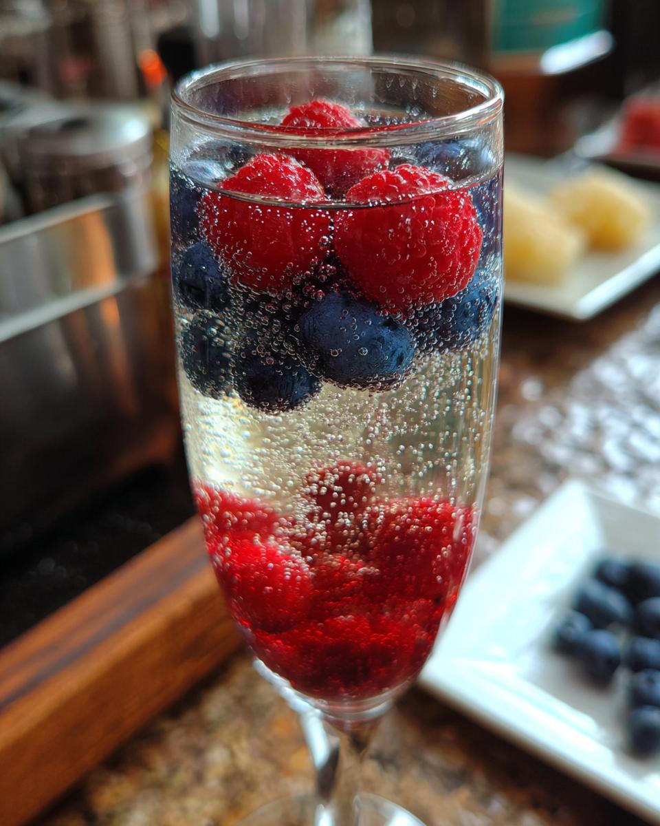 Red, White & Blue Sparkler Cocktail Recipe - detail 1