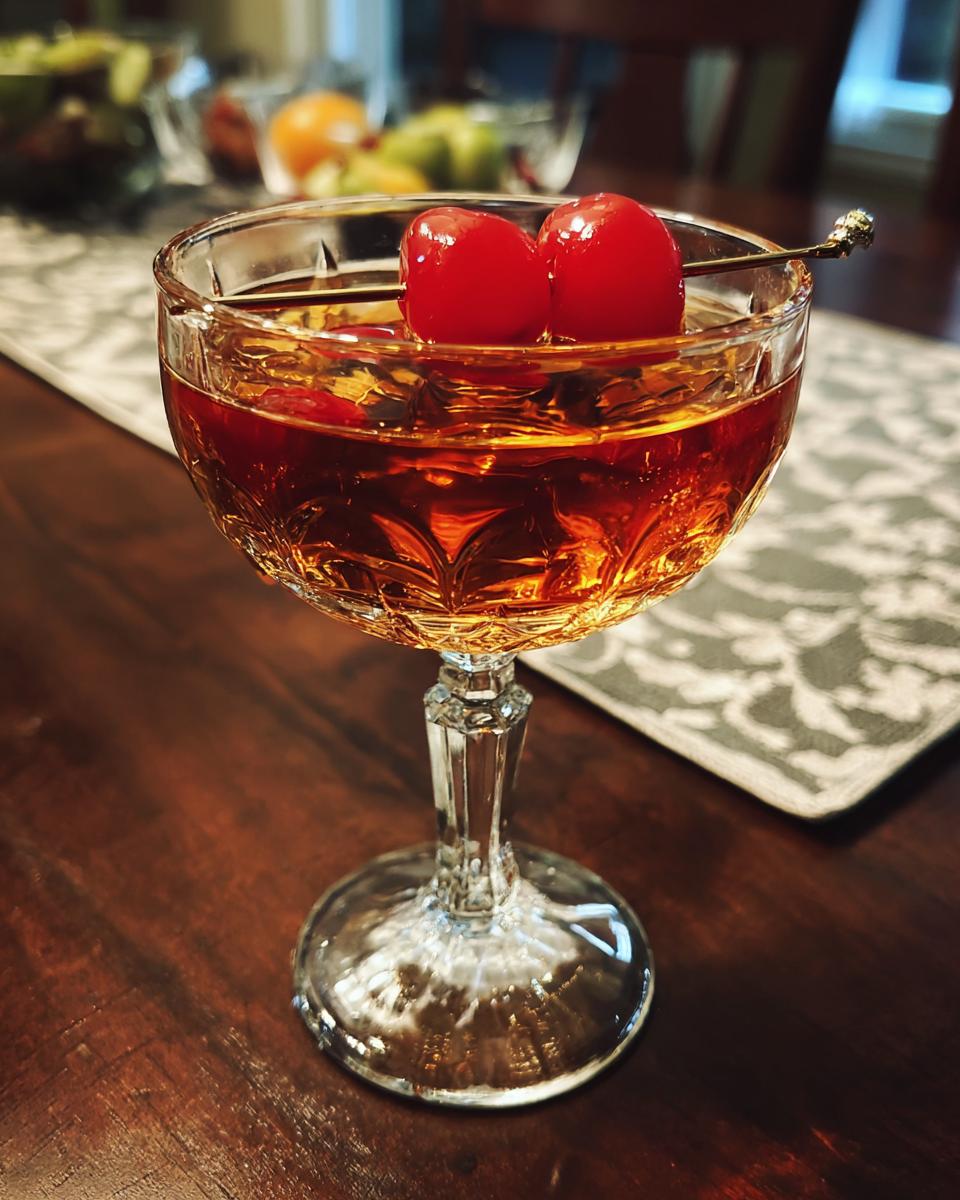 Rob Roy Cocktail Recipe – Easy Classic - detail 1